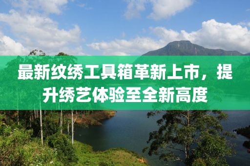 最新纹绣工具箱革新上市，提升绣艺体验至全新高度