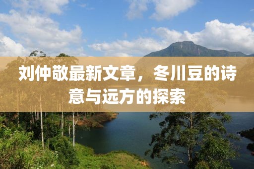 刘仲敬最新文章，冬川豆的诗意与远方的探索