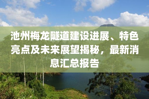 池州梅龙隧道建设进展、特色亮点及未来展望揭秘，最新消息汇总报告