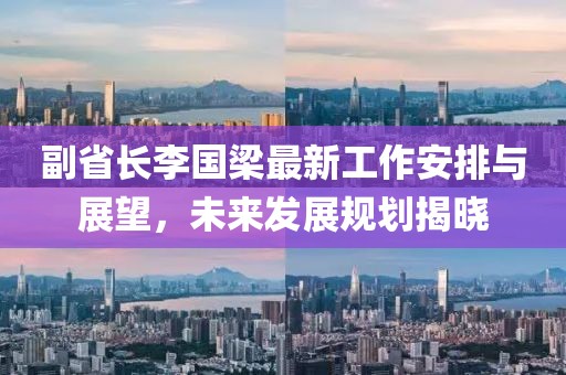 副省长李国梁最新工作安排与展望，未来发展规划揭晓