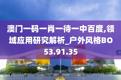 澳门一码一肖一待一中百度,领域应用研究解析_户外风格BO53.91.35