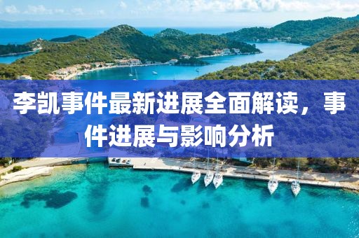李凯事件最新进展全面解读，事件进展与影响分析