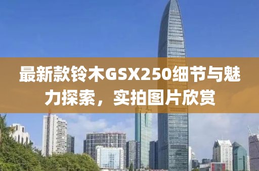 最新款铃木GSX250细节与魅力探索，实拍图片欣赏