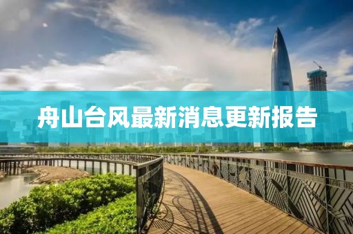 舟山台风最新消息更新报告