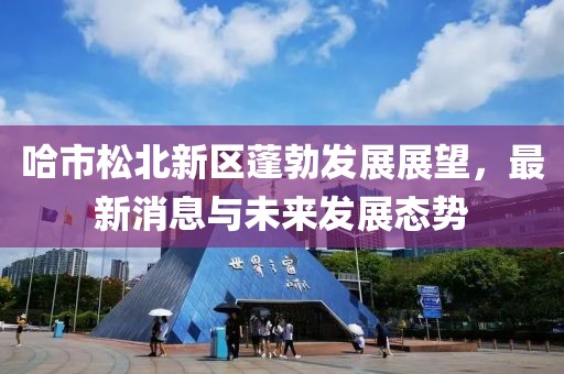 哈市松北新区蓬勃发展展望，最新消息与未来发展态势
