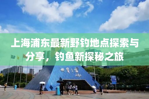 上海浦东最新野钓地点探索与分享，钓鱼新探秘之旅