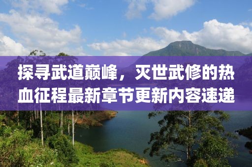 探寻武道巅峰，灭世武修的热血征程最新章节更新内容速递
