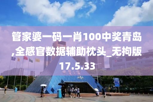管家婆一码一肖100中奖青岛,全感官数据辅助枕头_无拘版17.5.33