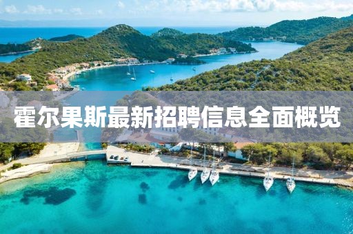 霍尔果斯最新招聘信息全面概览