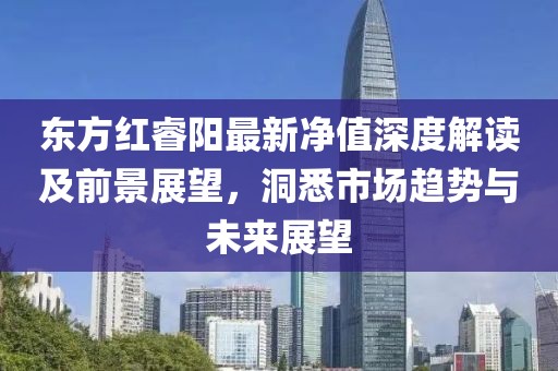 东方红睿阳最新净值深度解读及前景展望，洞悉市场趋势与未来展望