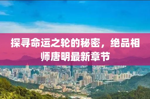 探寻命运之轮的秘密，绝品相师唐明最新章节