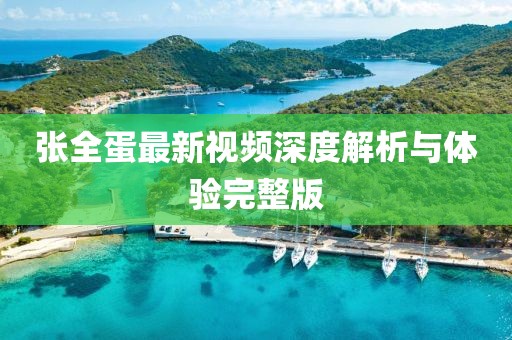 张全蛋最新视频深度解析与体验完整版
