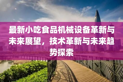 最新小吃食品机械设备革新与未来展望，技术革新与未来趋势探索
