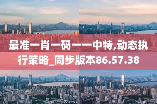 最准一肖一码一一中特,动态执行策略_同步版本86.57.38