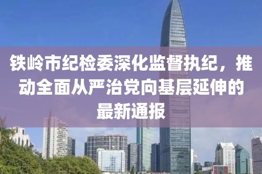 铁岭市纪检委深化监督执纪，推动全面从严治党向基层延伸的最新通报