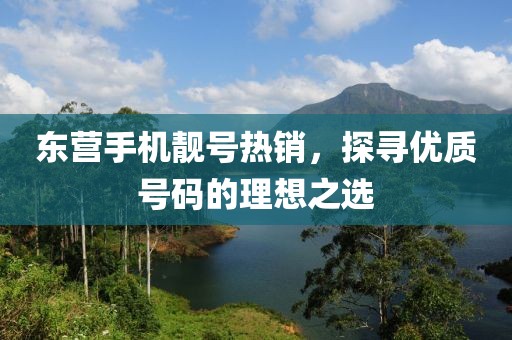 东营手机靓号热销，探寻优质号码的理想之选