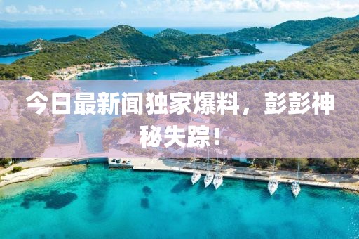 今日最新闻独家爆料，彭彭神秘失踪！