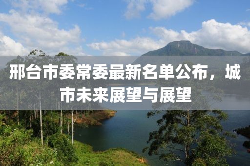 邢台市委常委最新名单公布，城市未来展望与展望