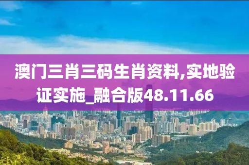 澳门三肖三码生肖资料,实地验证实施_融合版48.11.66