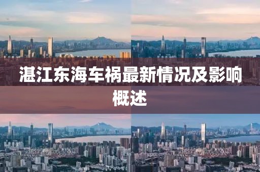 湛江东海车祸最新情况及影响概述