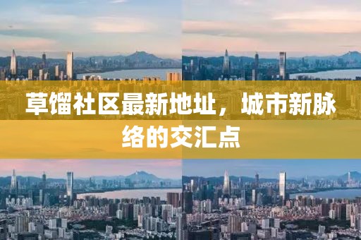 草馏社区最新地址，城市新脉络的交汇点