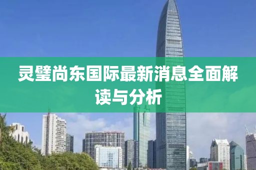 灵璧尚东国际最新消息全面解读与分析