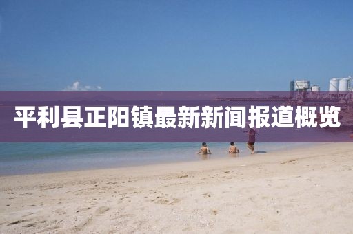 平利县正阳镇最新新闻报道概览