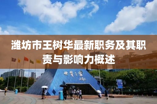 潍坊市王树华最新职务及其职责与影响力概述