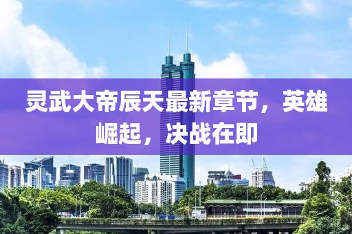 灵武大帝辰天最新章节，英雄崛起，决战在即