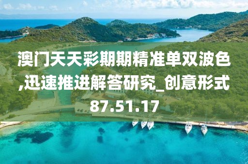 澳门天天彩期期精准单双波色,迅速推进解答研究_创意形式87.51.17