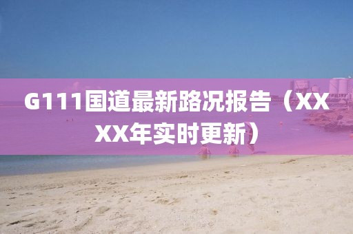 G111国道最新路况报告（XXXX年实时更新）