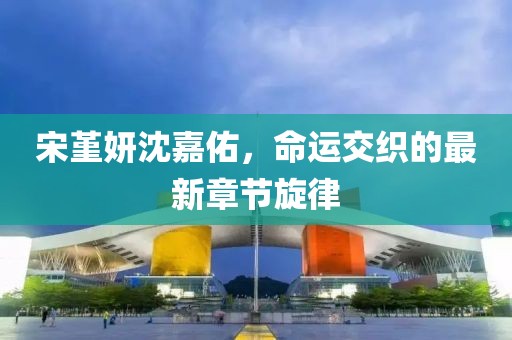 宋堇妍沈嘉佑，命运交织的最新章节旋律