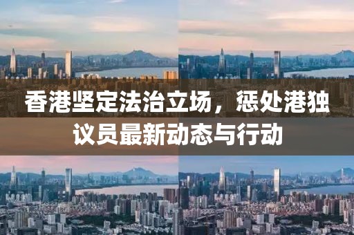 香港坚定法治立场，惩处港独议员最新动态与行动