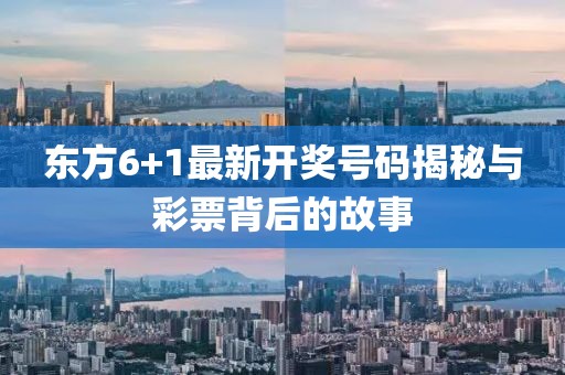 东方6+1最新开奖号码揭秘与彩票背后的故事