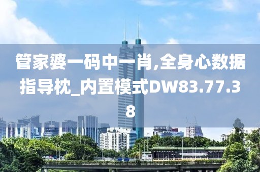 管家婆一码中一肖,全身心数据指导枕_内置模式DW83.77.38