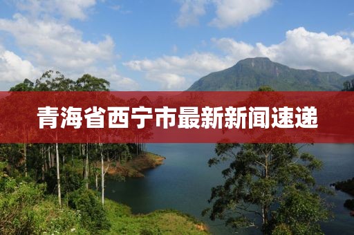 青海省西宁市最新新闻速递