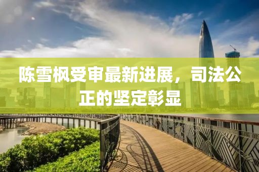 陈雪枫受审最新进展，司法公正的坚定彰显