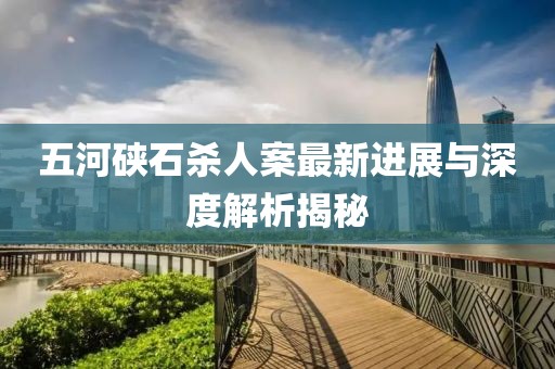 五河硖石杀人案最新进展与深度解析揭秘
