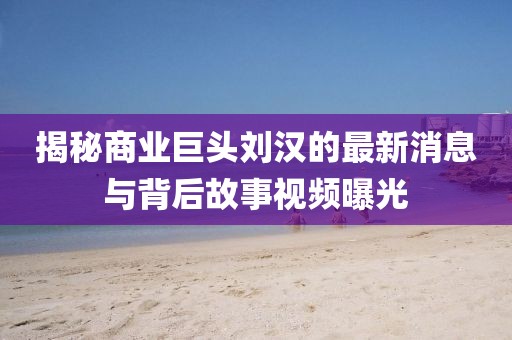 揭秘商业巨头刘汉的最新消息与背后故事视频曝光