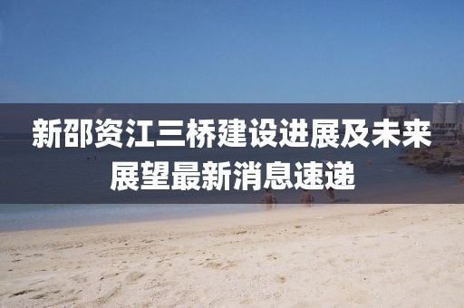 新邵资江三桥建设进展及未来展望最新消息速递