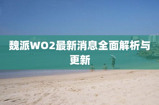 魏派WO2最新消息全面解析与更新