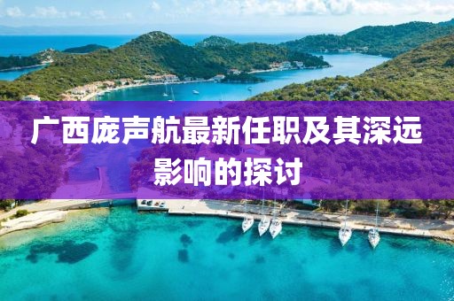 广西庞声航最新任职及其深远影响的探讨