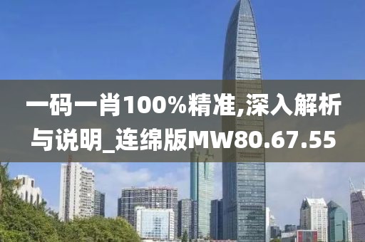 一码一肖100%精准,深入解析与说明_连绵版MW80.67.55