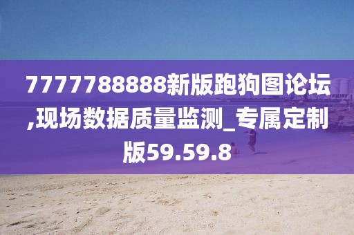 7777788888新版跑狗图论坛,现场数据质量监测_专属定制版59.59.8