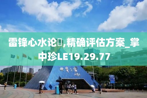 雷锋心水论枟,精确评估方案_掌中珍LE19.29.77