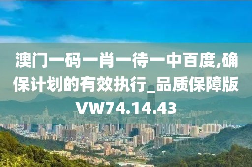 澳门一码一肖一待一中百度,确保计划的有效执行_品质保障版VW74.14.43