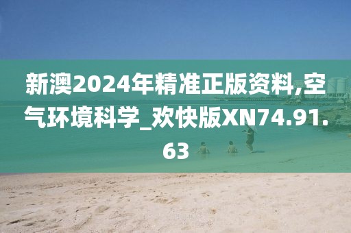 新澳2024年精准正版资料,空气环境科学_欢快版XN74.91.63
