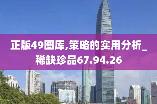 正版49图库,策略的实用分析_稀缺珍品67.94.26