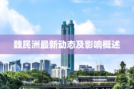 魏民洲最新动态及影响概述