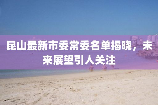 昆山最新市委常委名单揭晓，未来展望引人关注